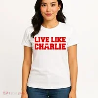 Live Like Charlie Kirk Women's T-Shirt thumb 4