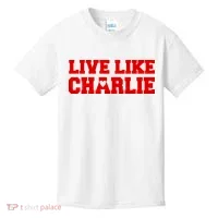 Live Like Charlie Kirk Kids T-Shirt thumb 0