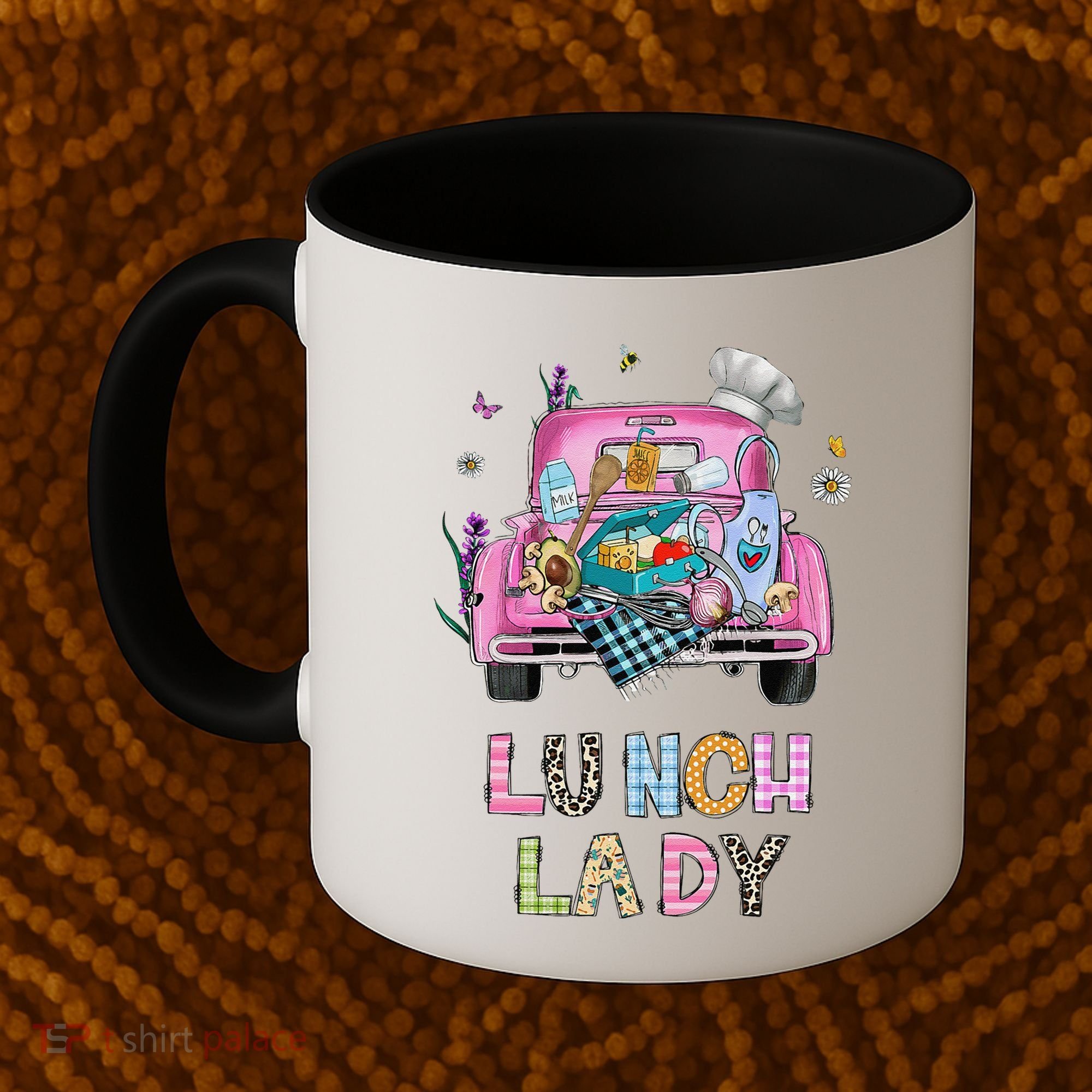 Lunch Lady Cute Truck Lunch Ladies Squad Cafeteria Crew Coffee Mug