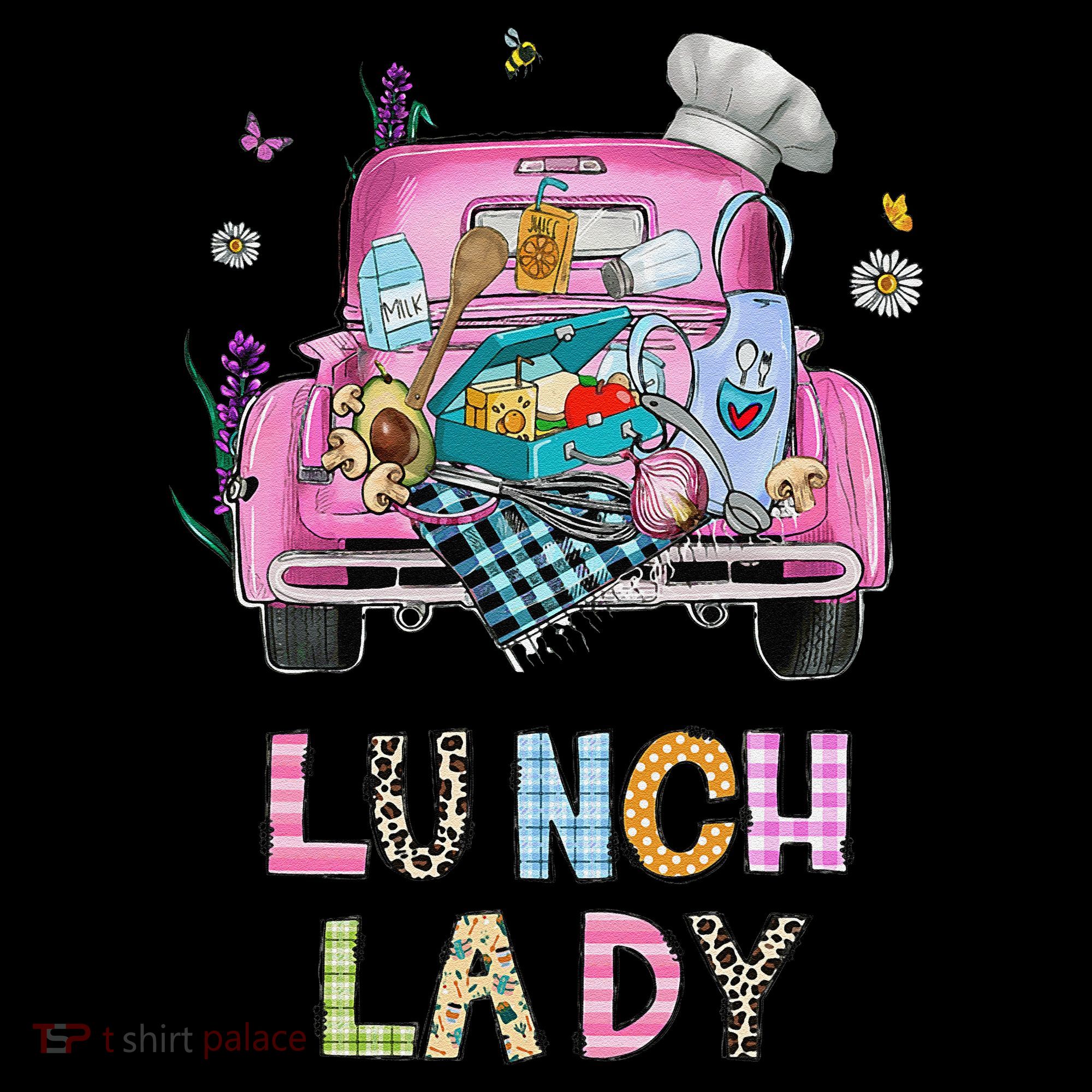 Lunch Lady Cute Truck Lunch Ladies Squad Cafeteria Crew Coffee Mug