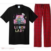 Lunch Lady Cute Truck Lunch Ladies Squad Cafeteria Crew Pajama Set thumb 0