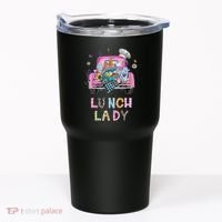 Lunch Lady Cute Truck Lunch Ladies Squad Cafeteria Crew Tumbler thumb 0