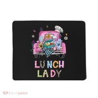 Lunch Lady Cute Truck Lunch Ladies Squad Cafeteria Crew Mousepad thumb 0