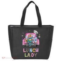 Lunch Lady Cute Truck Lunch Ladies Squad Cafeteria Crew Tote Bag thumb 0