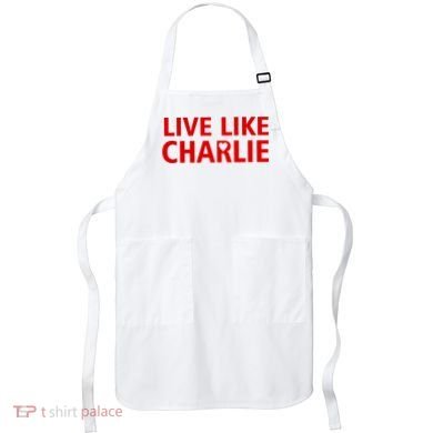 Live Like Charlie Kirk Love Support Apron