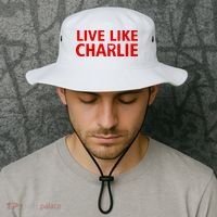 Live Like Charlie Kirk Love Support Bucket Hat thumb 2