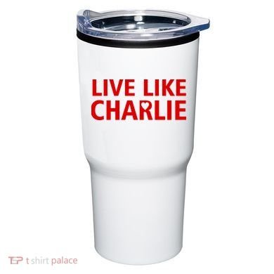 Live Like Charlie Kirk Love Support Tumbler