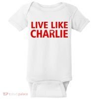 Live Like Charlie Kirk Love Support Baby Bodysuit thumb 0