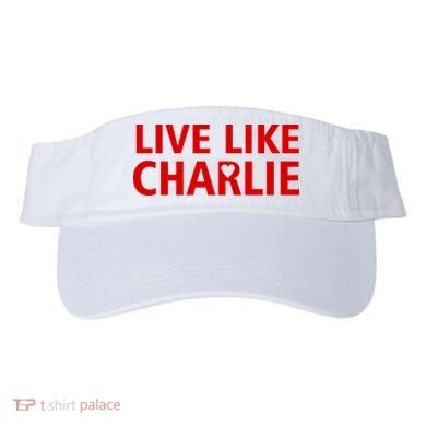 Live Like Charlie Kirk Love Support Visor