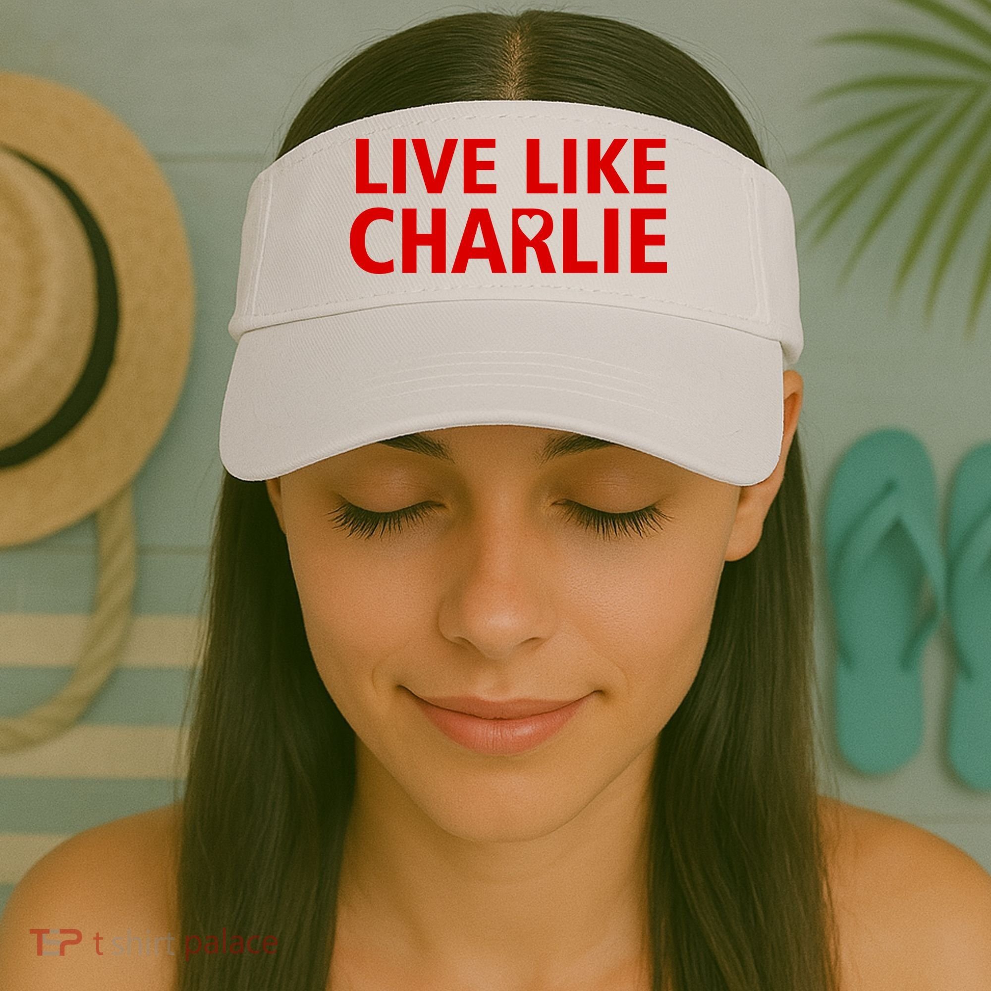 Live Like Charlie Kirk Love Support Visor