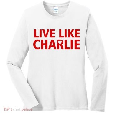 Live Like Charlie Kirk Love Support Women's Long Sleeve Shirt