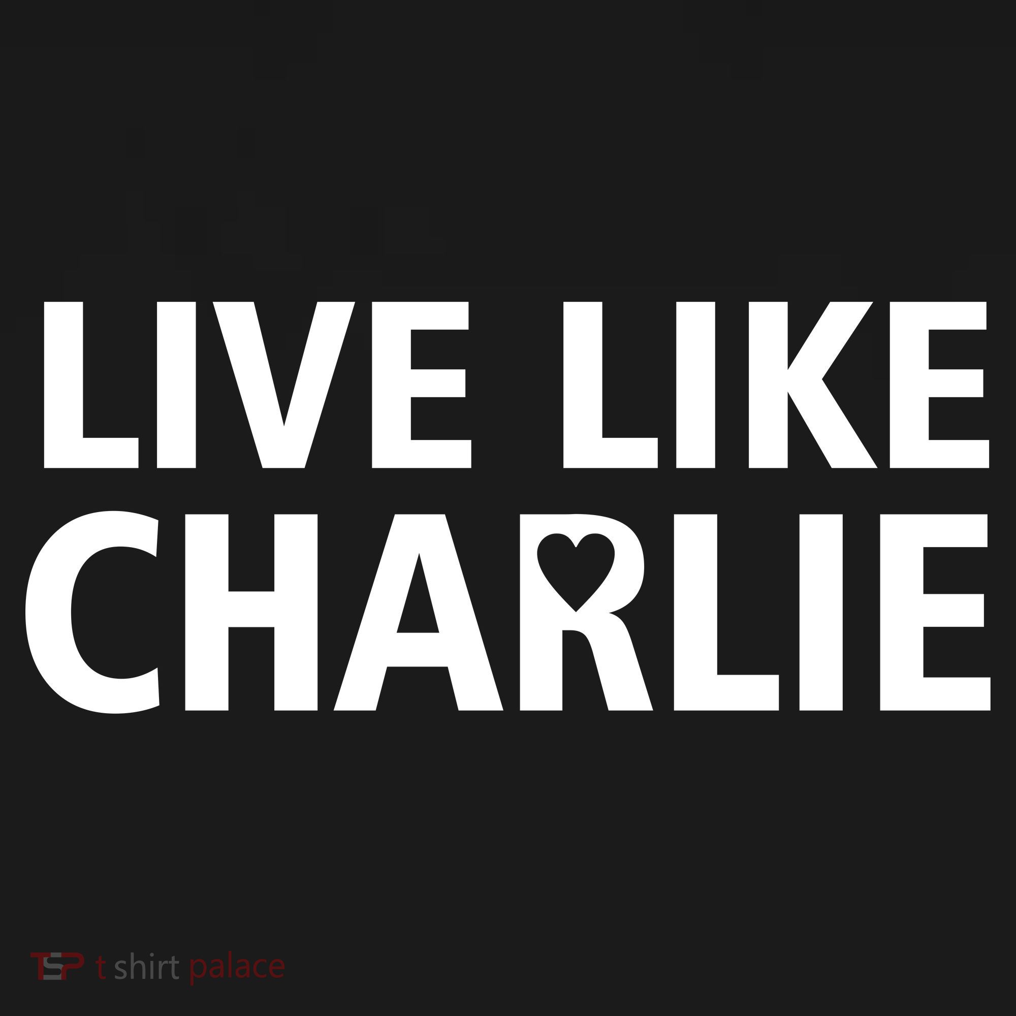 Live Like Charlie Kirk Support Tribute Love Backpack