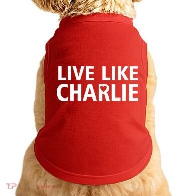 Live Like Charlie Kirk Support Tribute Love Doggie Tank