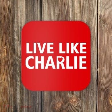 Live Like Charlie Kirk Support Tribute Love Coaster