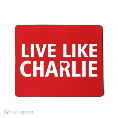 Live Like Charlie Kirk Support Tribute Love Mousepad