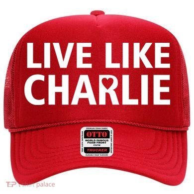 Live Like Charlie Kirk Support Tribute Love Hat