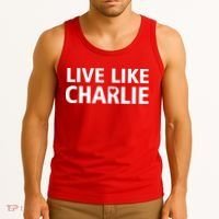 Live Like Charlie Kirk Support Tribute Love Tank Top thumb 3