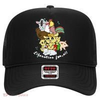 Liberation Ll Cute Farm Animals Vegan Vegetarian Love Gift Hat thumb 0