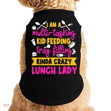 Lunch Lady Cafeteria School Food Service Crew Kitchen Staff Doggie Tank