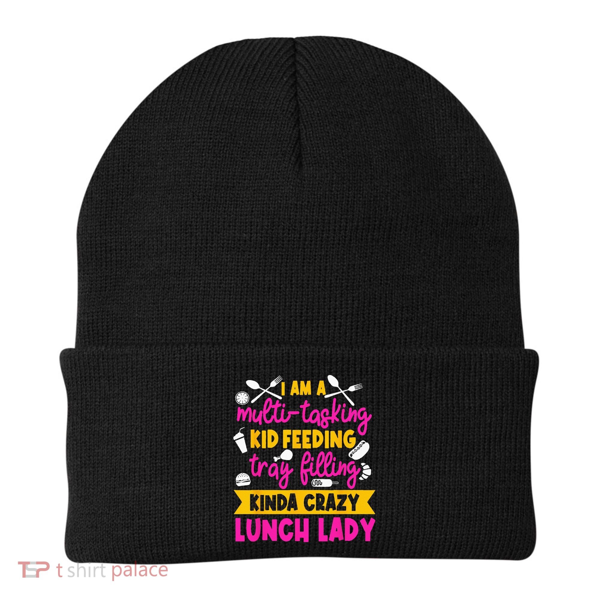 Lunch Lady Cafeteria School Food Service Crew Kitchen Staff Beanie
