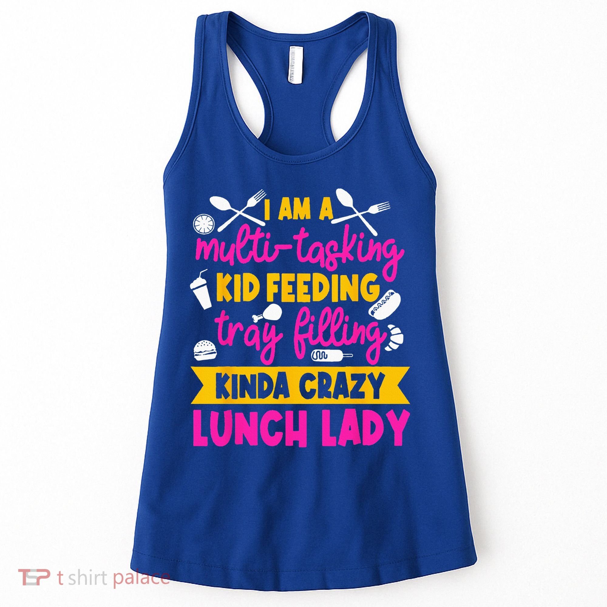 Lunch Lady Cafeteria School Food Service Crew Kitchen Staff Women's Tank Top