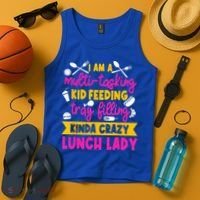 Lunch Lady Cafeteria School Food Service Crew Kitchen Staff Tank Top thumb 4