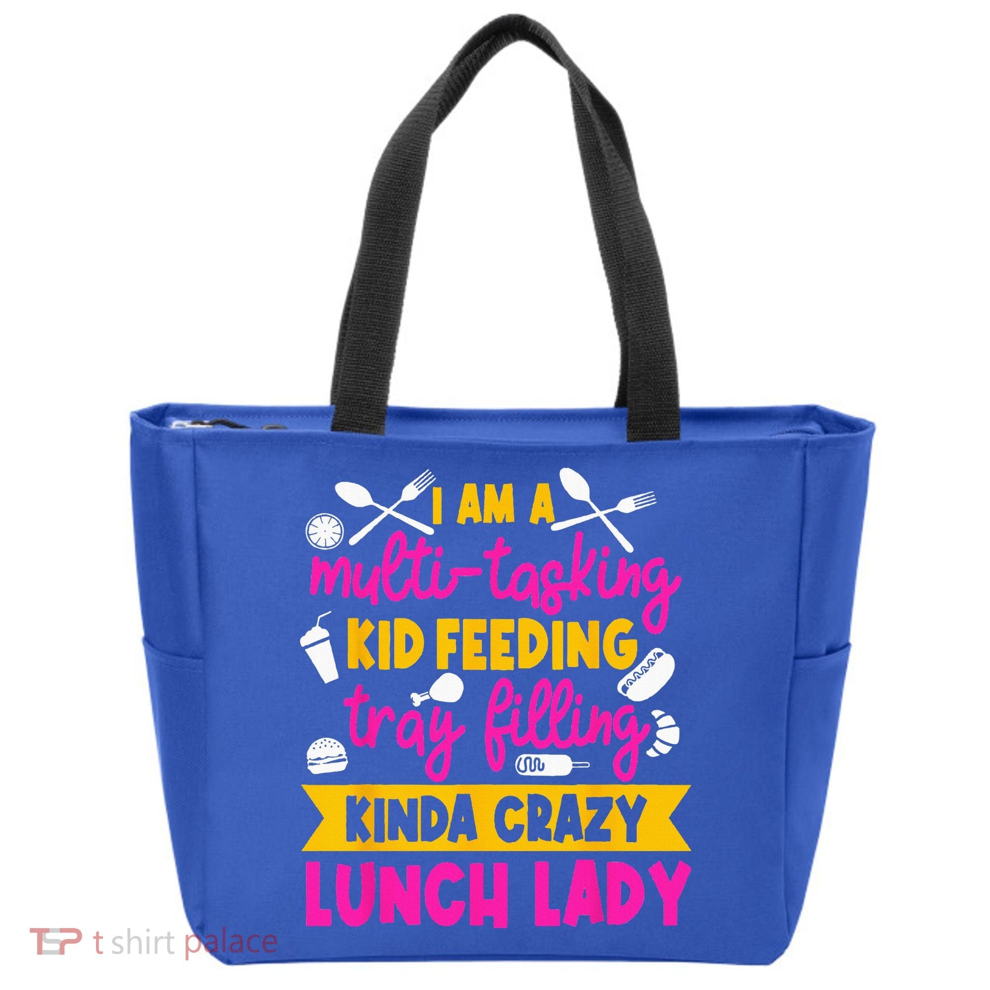 Lunch Lady Cafeteria School Food Service Crew Kitchen Staff Tote Bag