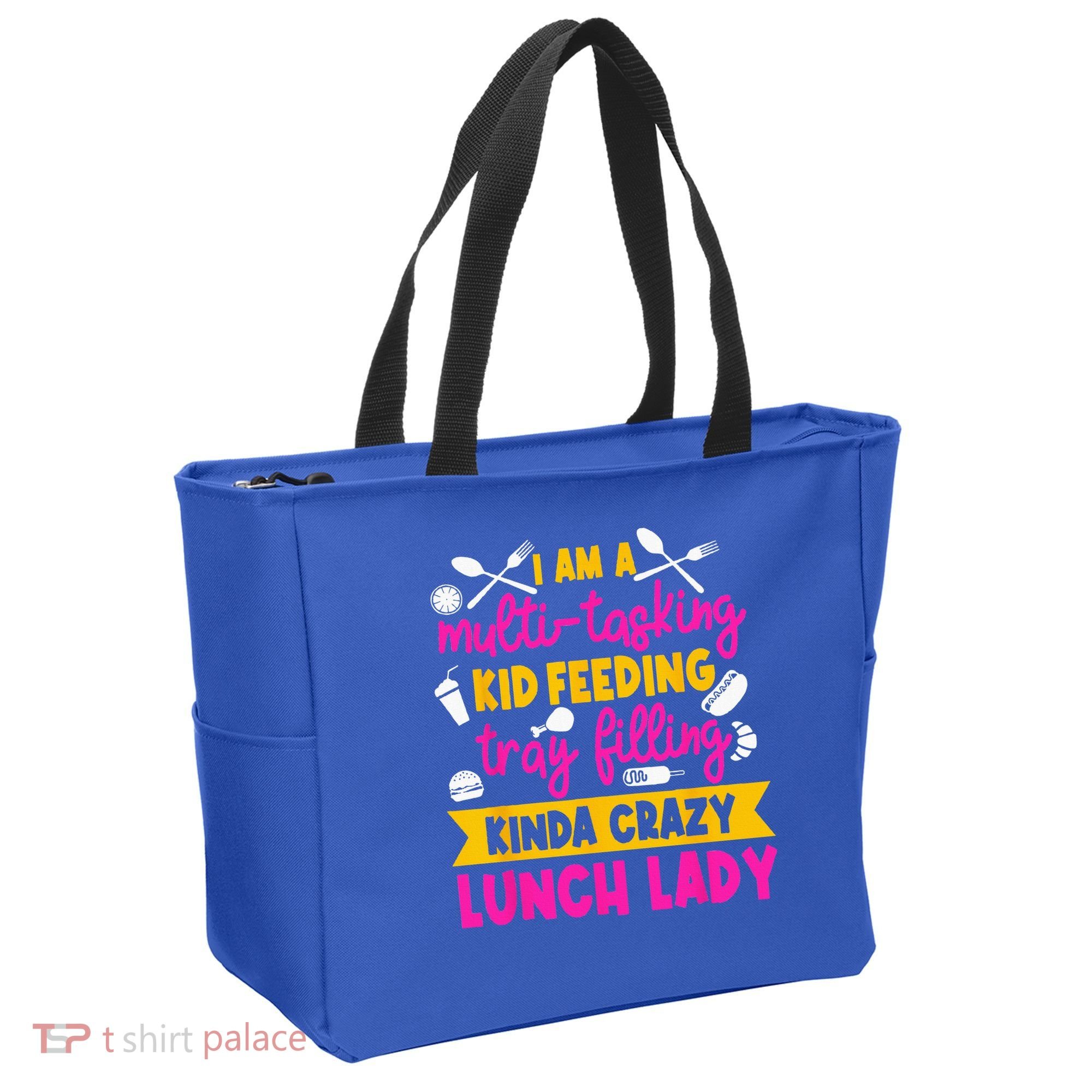 Lunch Lady Cafeteria School Food Service Crew Kitchen Staff Tote Bag