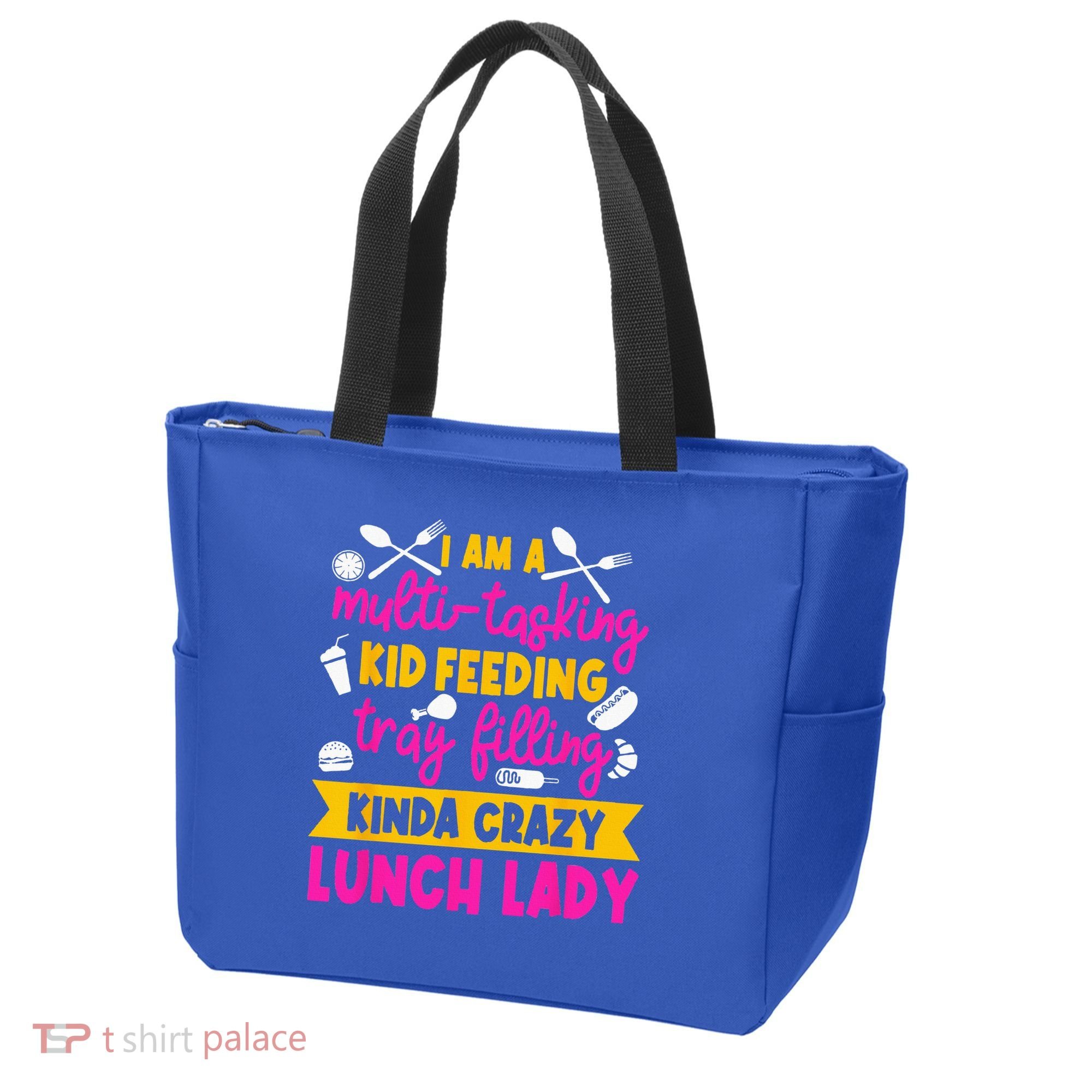 Lunch Lady Cafeteria School Food Service Crew Kitchen Staff Tote Bag