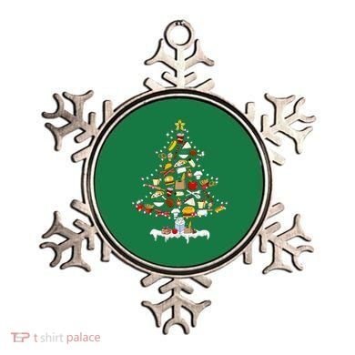 Lunch Lady Christmas Tree Merry Christmas Cafeteria Crew Ornament