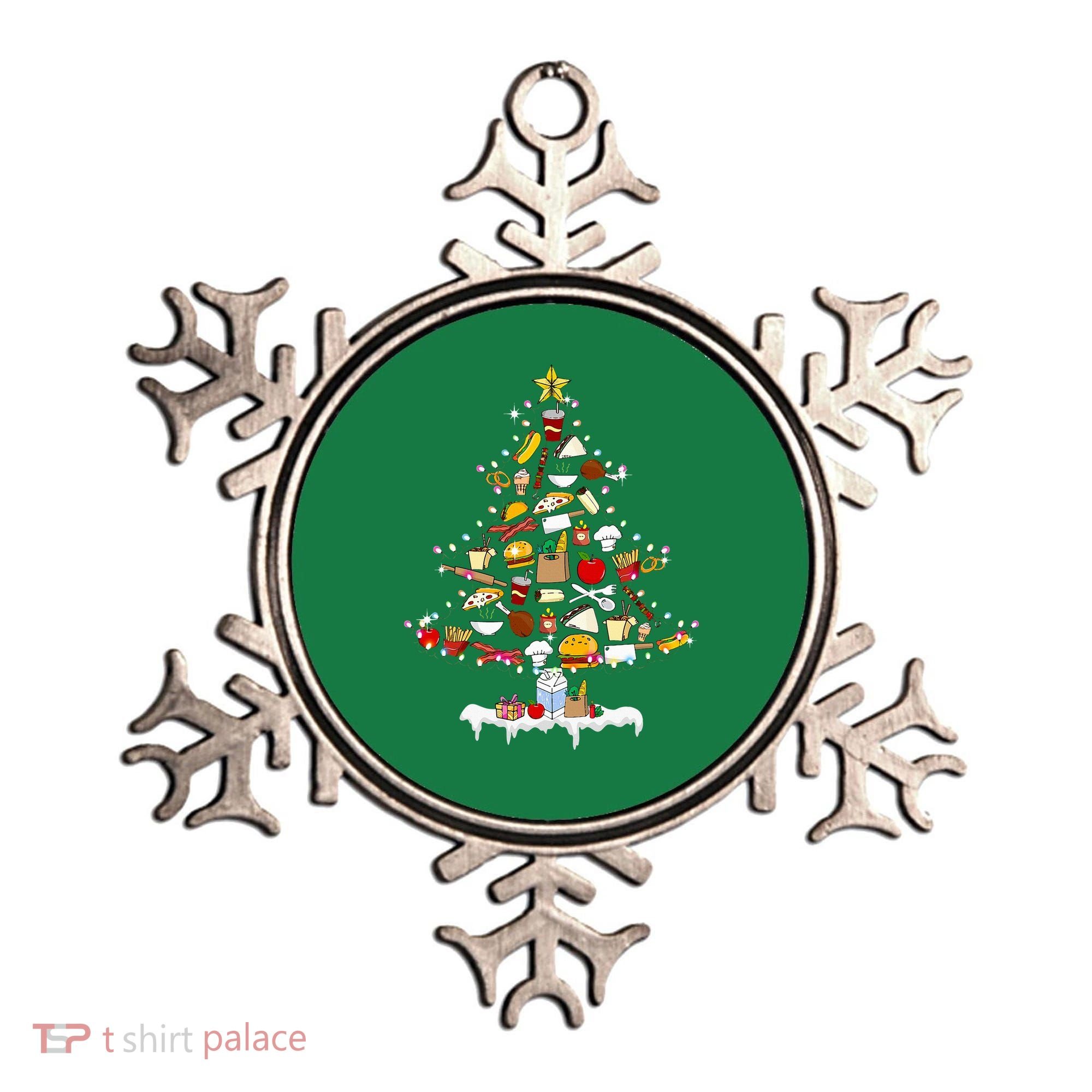 Lunch Lady Christmas Tree Merry Christmas Cafeteria Crew Ornament