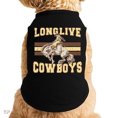 Long Live Cowboys Western Doggie Tank