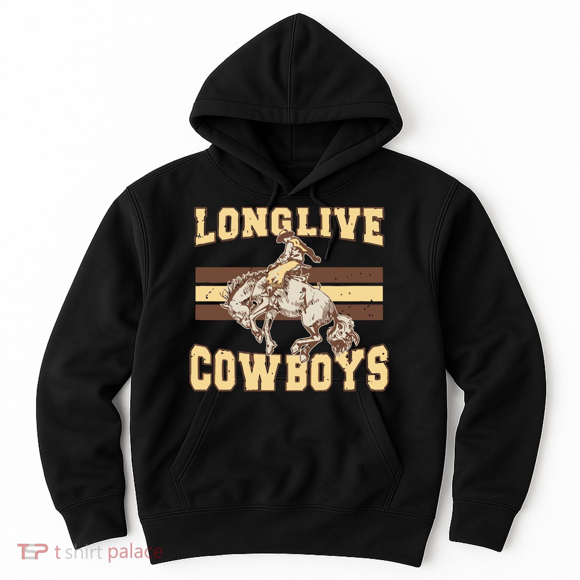 Long Live Cowboys Western Hoodie