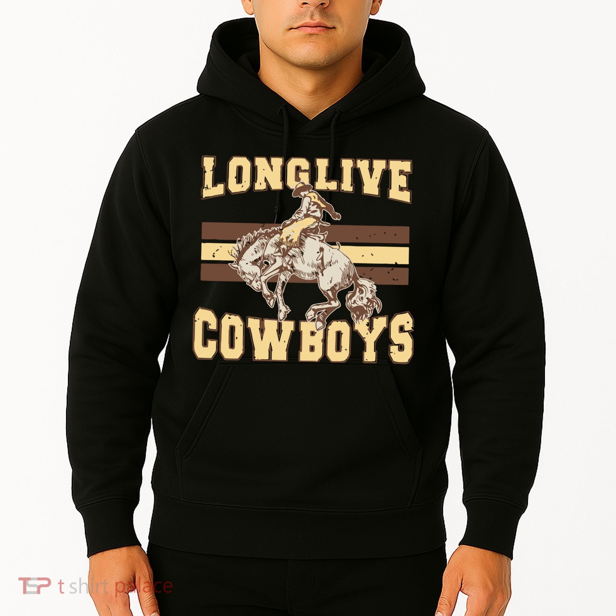 Long Live Cowboys Western Hoodie