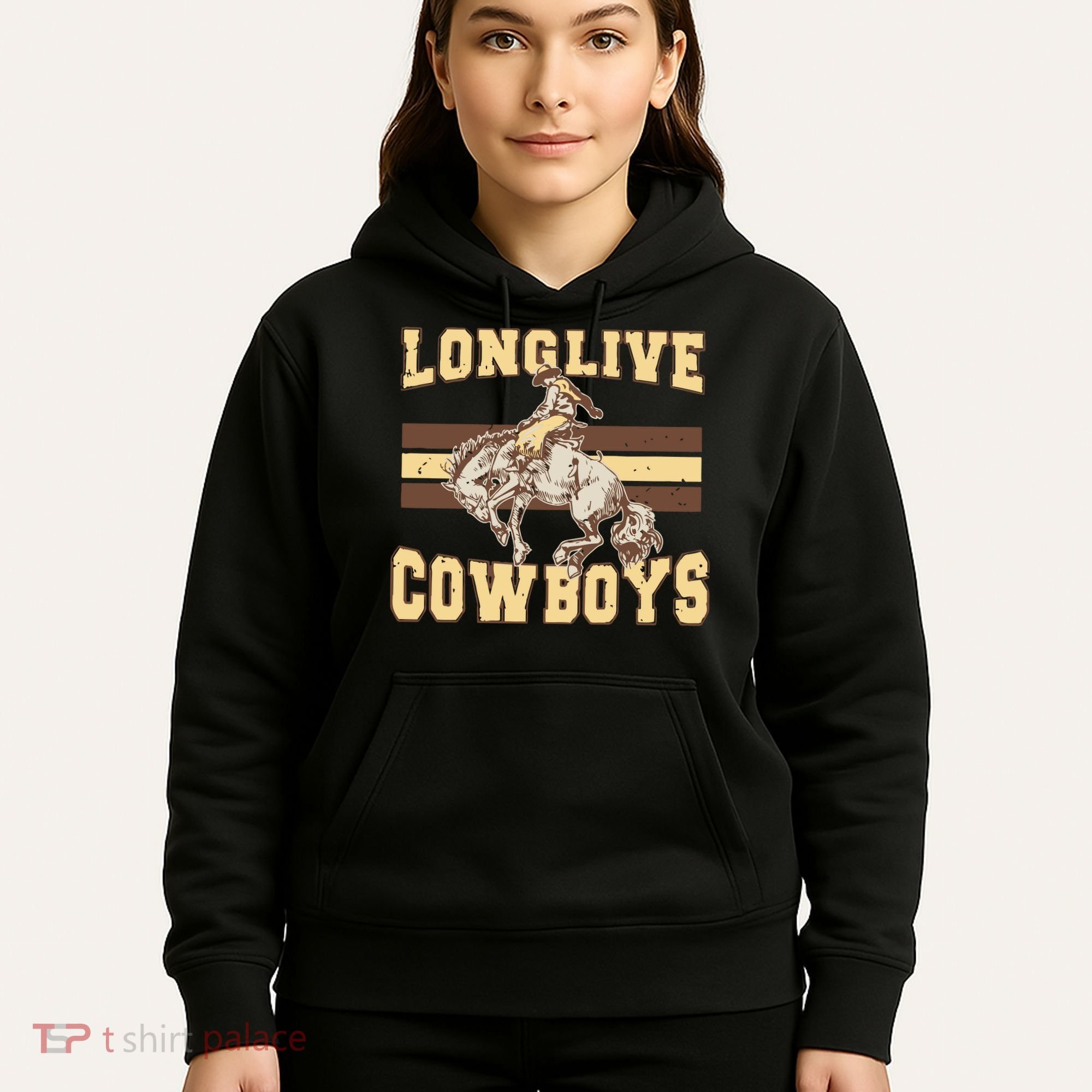 Long Live Cowboys Western Hoodie