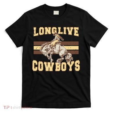 Long Live Cowboys Western T-Shirt