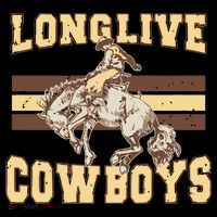 Long Live Cowboys Western Button thumb 1
