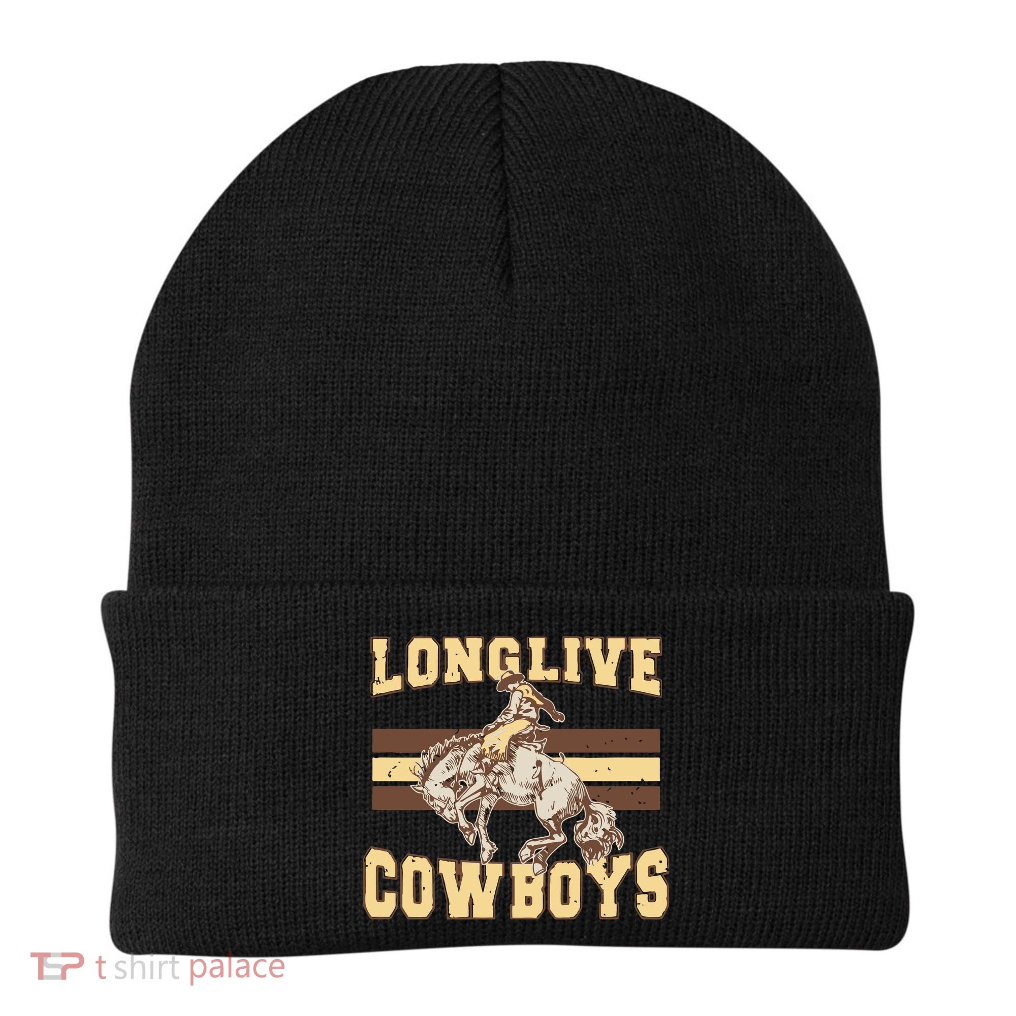 Long Live Cowboys Western Beanie