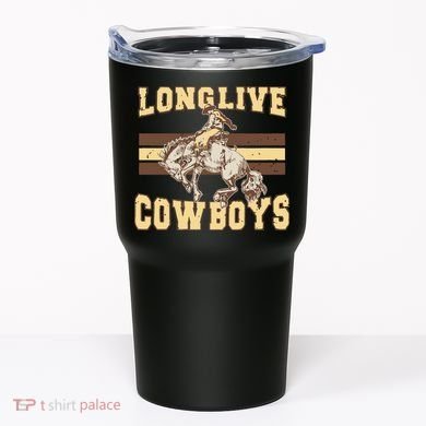 Long Live Cowboys Western Tumbler