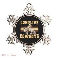 Long Live Cowboys Western Ornament thumb 0