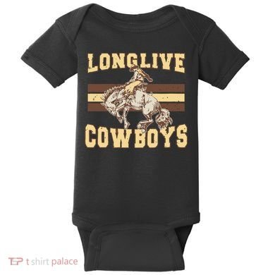 Long Live Cowboys Western Baby Bodysuit