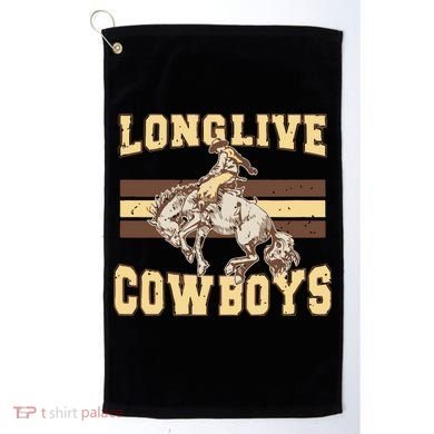 Long Live Cowboys Western Golf Towel