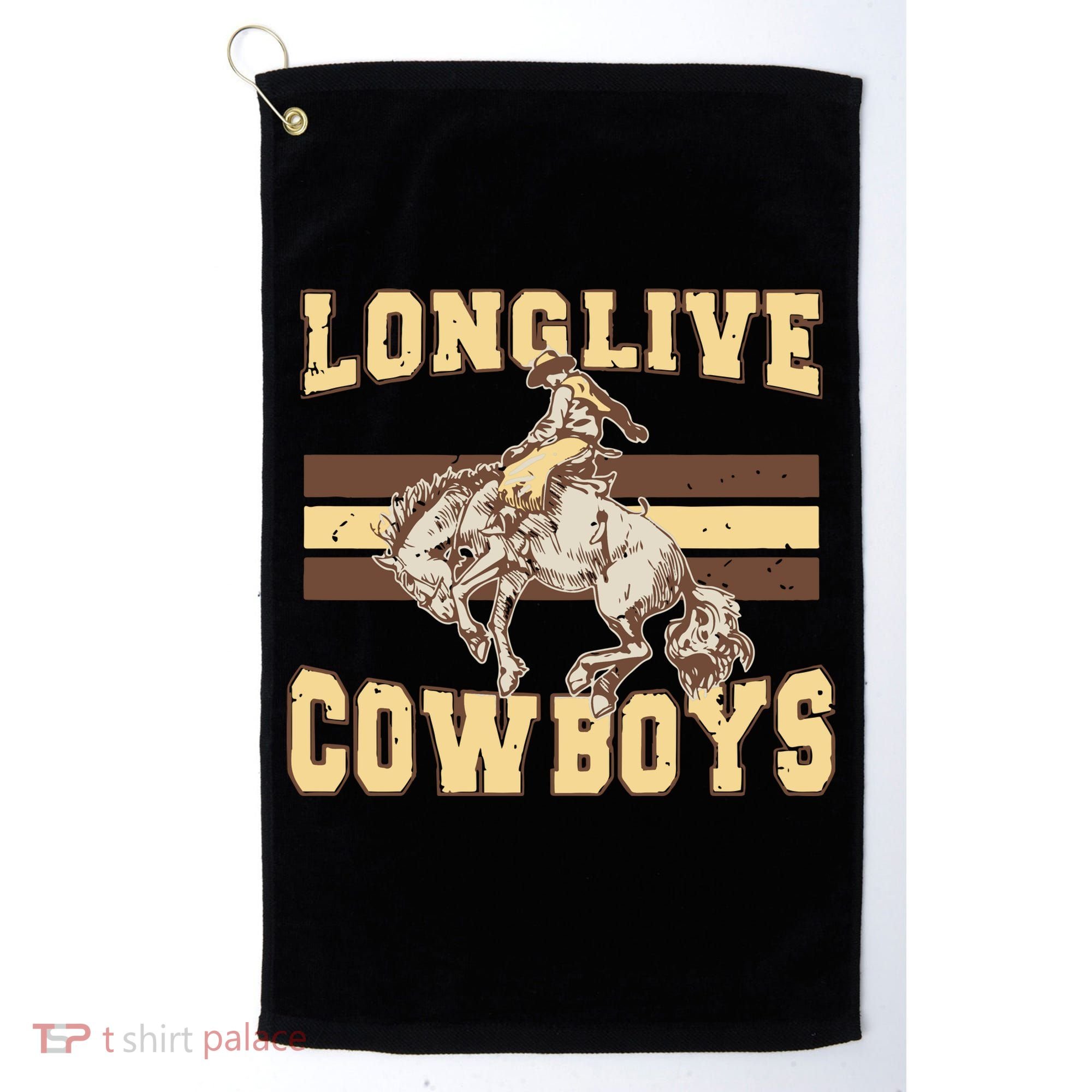 Long Live Cowboys Western Golf Towel