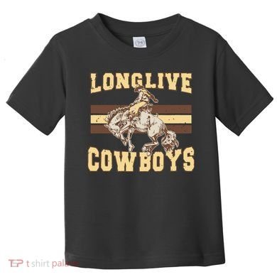 Long Live Cowboys Western Toddler T-Shirt