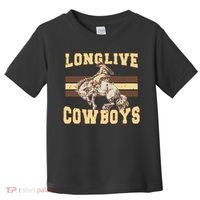 Long Live Cowboys Western Toddler T-Shirt thumb 0