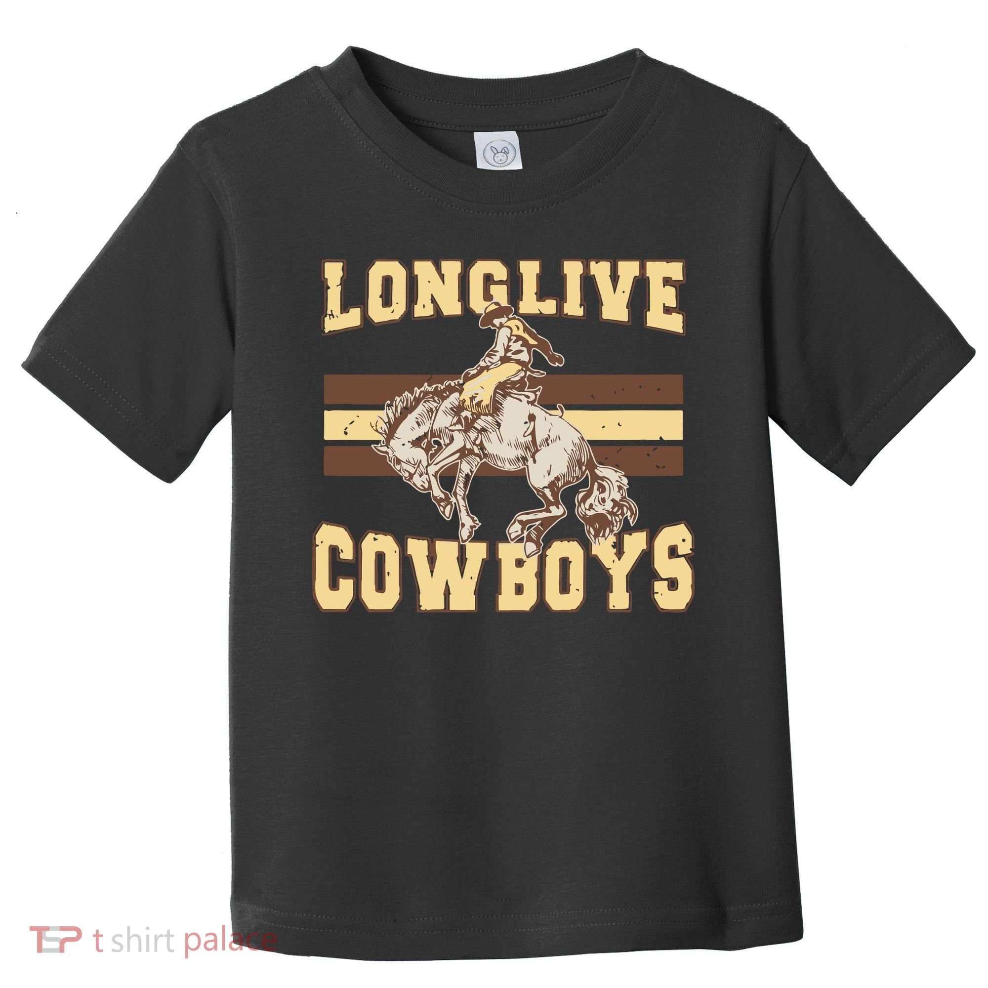 Long Live Cowboys Western Toddler T-Shirt