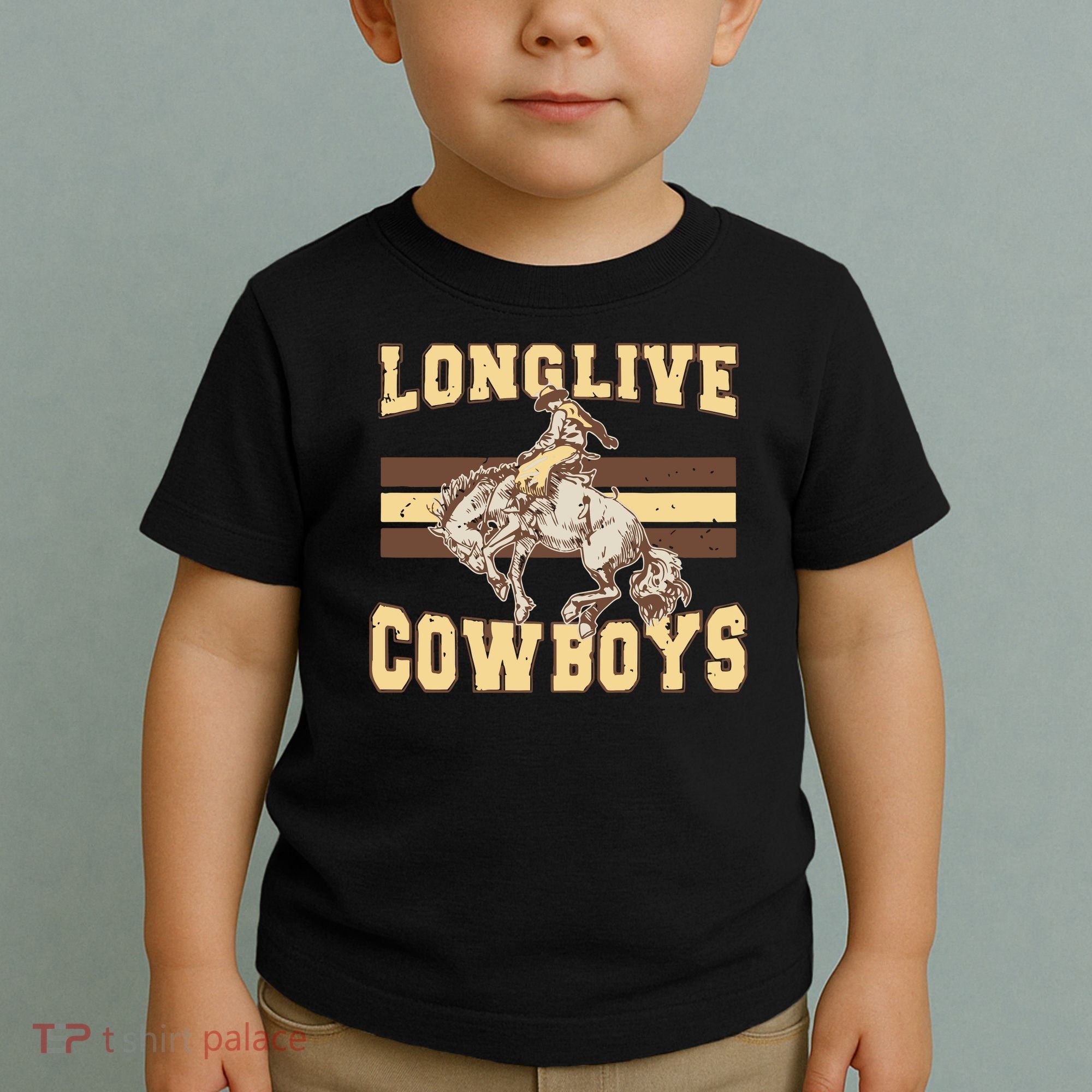 Long Live Cowboys Western Toddler T-Shirt