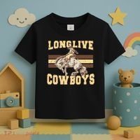 Long Live Cowboys Western Toddler T-Shirt thumb 3
