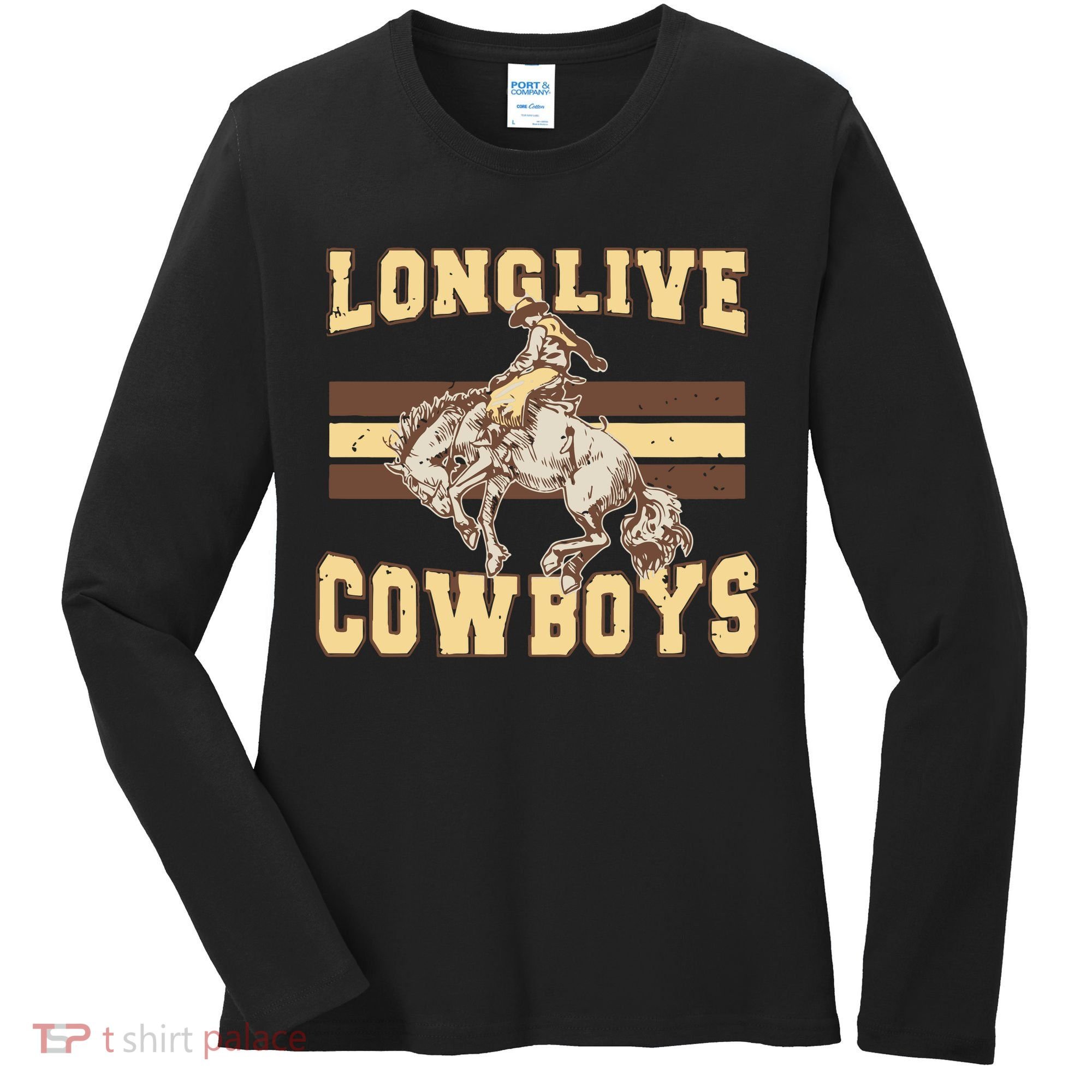 Long Live Cowboys Western Women's Long Sleeve Shirt