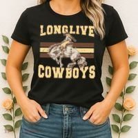 Long Live Cowboys Western Women's T-Shirt thumb 2